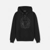 Clearance Embellished Versace Cartouche Hoodie Sweatshirts