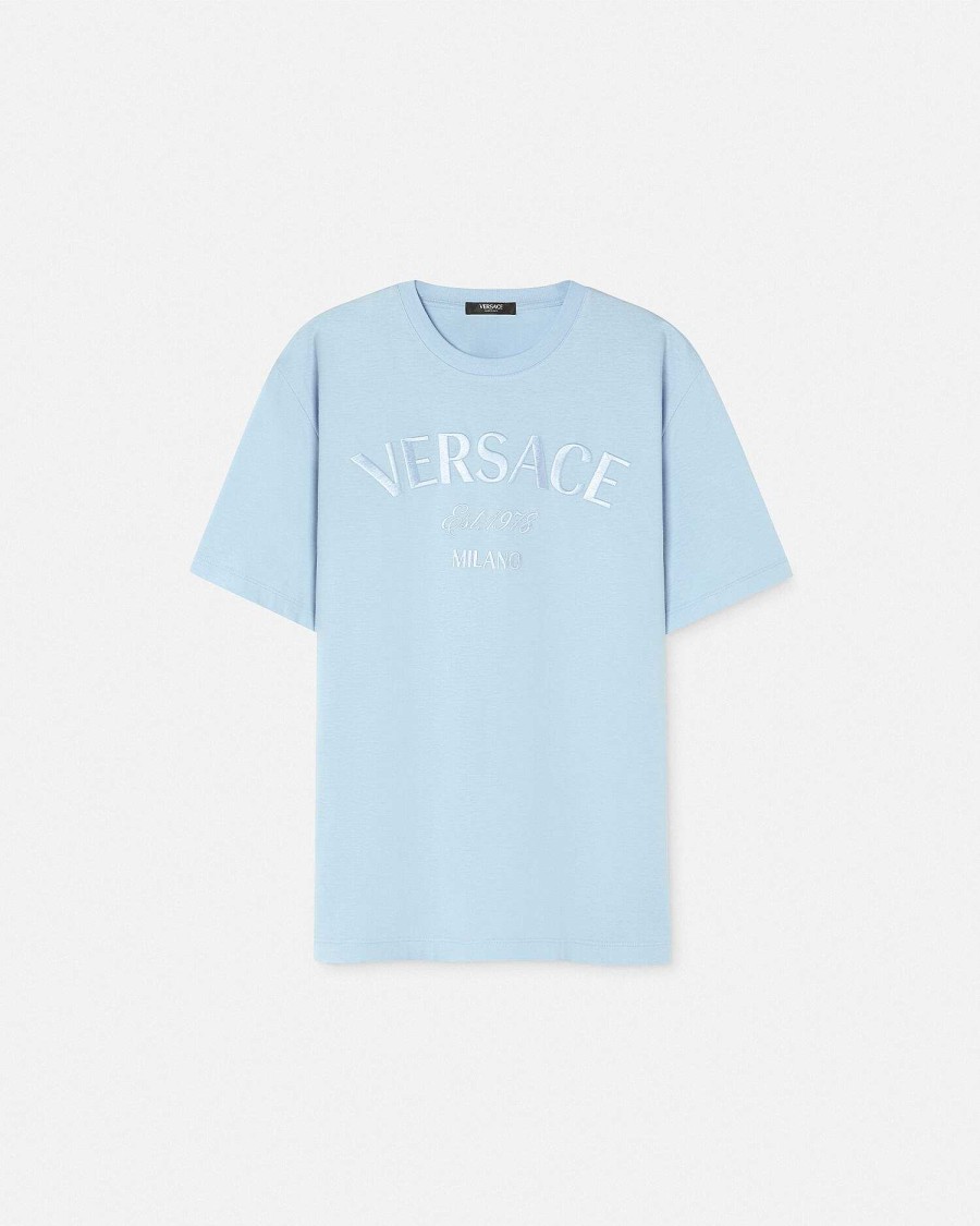 Online Versace Milano Stamp T-Shirt T-Shirts & Polos