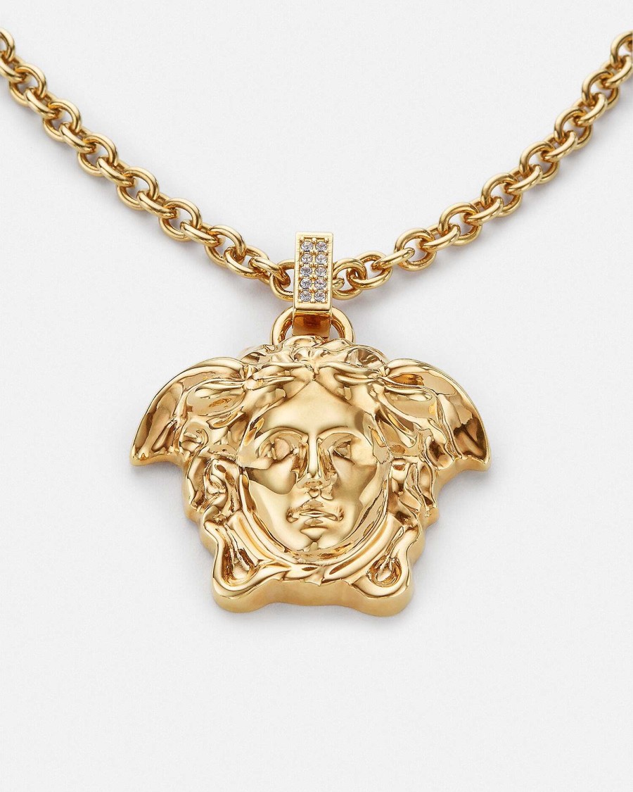 Hot Crystal La Medusa Necklace Necklaces