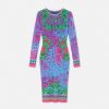 Wholesale Animalier Midi Dress Clothing