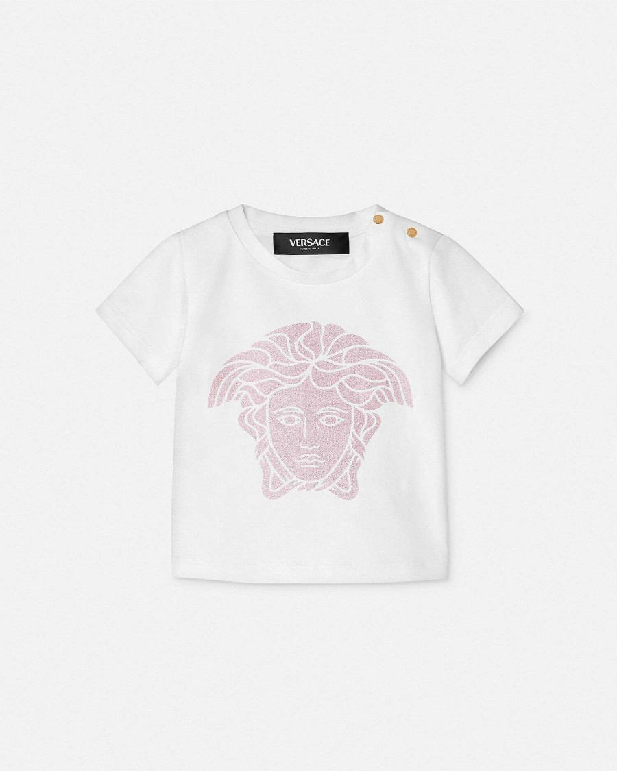 Best Glitter Medusa Baby T-Shirt Clothing