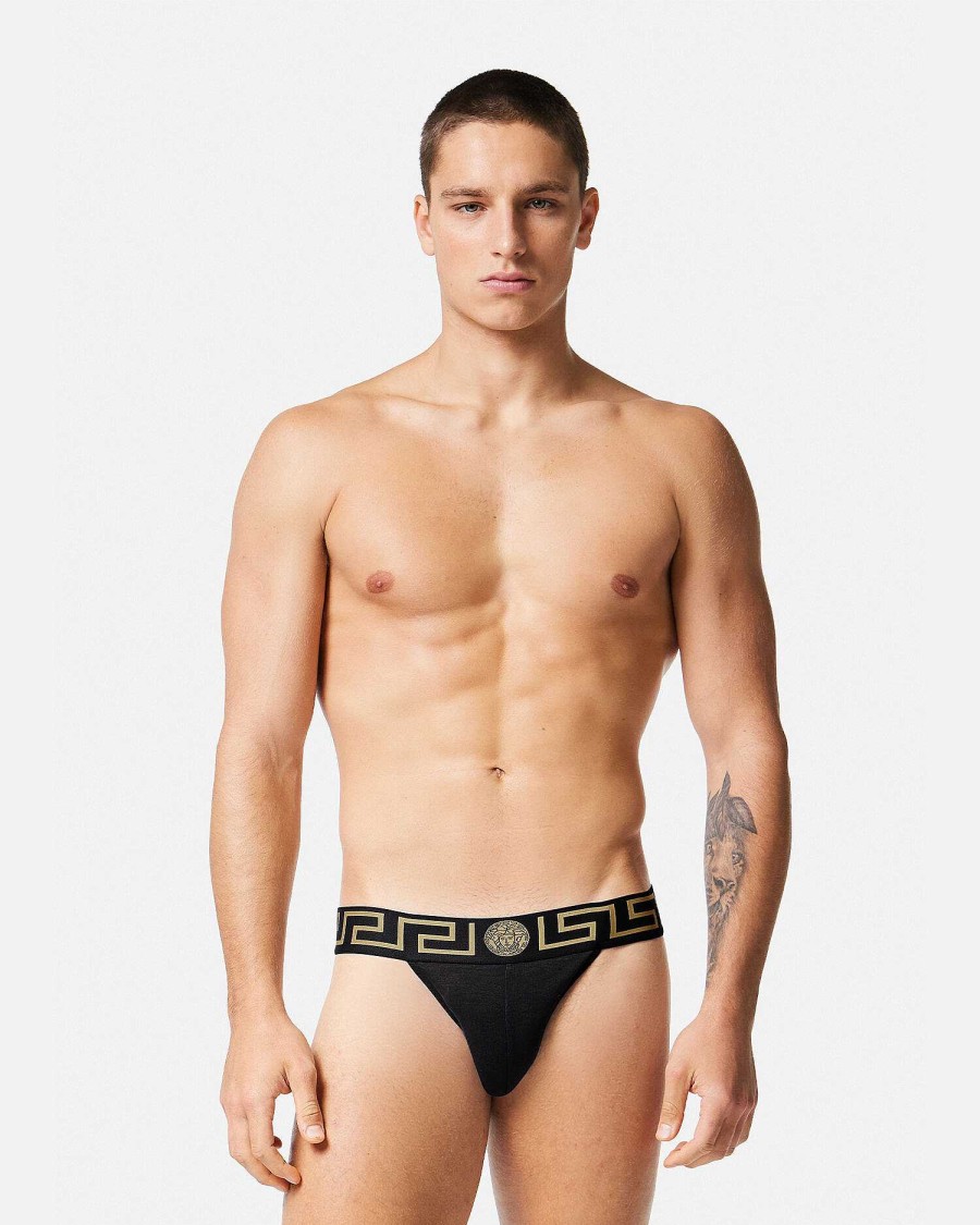 Online Greca Border Jockstrap Briefs