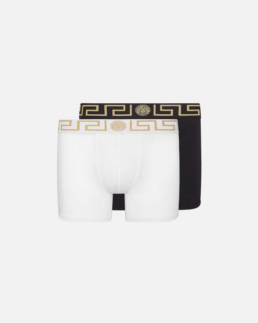 Best Greca Border Long Trunks 2-Pack Boxers