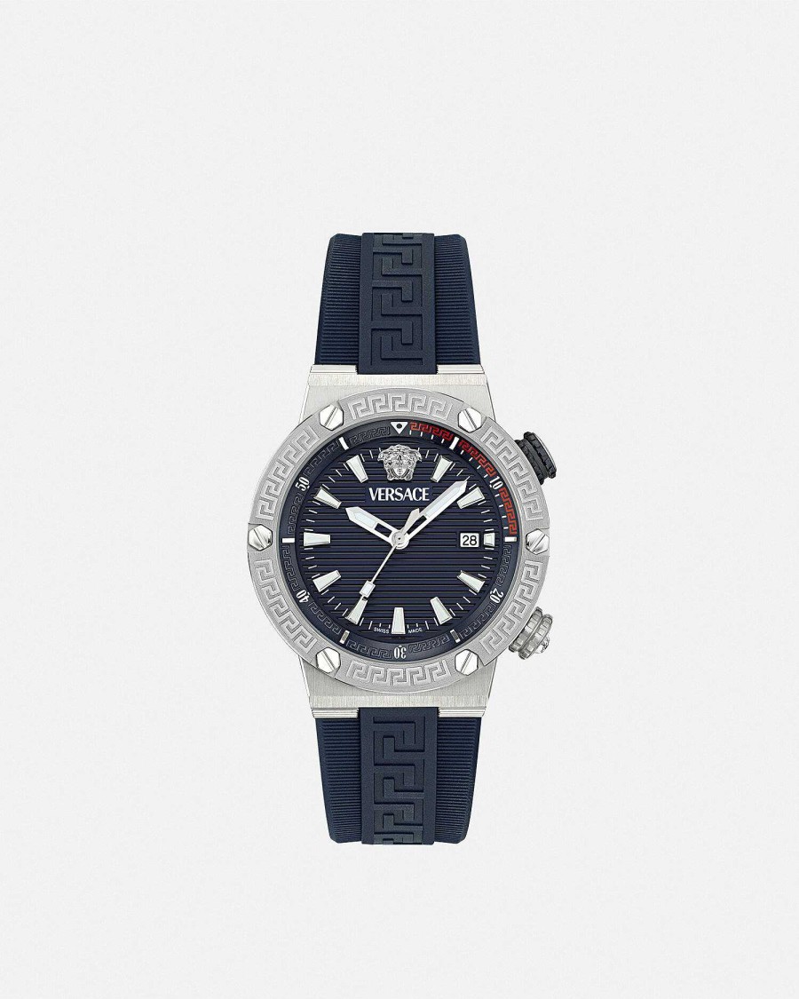 Hot Greca Logo Diver Watch Watches