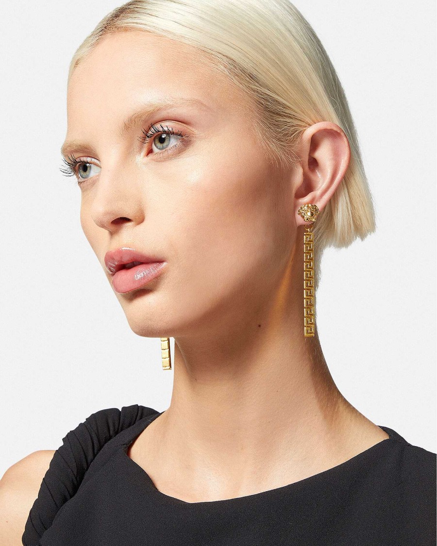 Online La Medusa Greca Drop Earrings Earrings