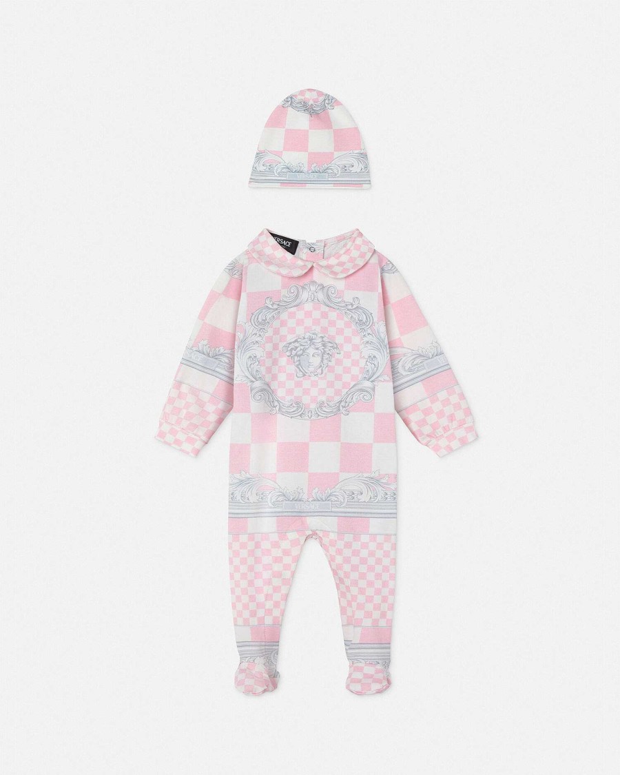 Online Medusa Contrasto Baby Sleepsuit Set Gift Sets