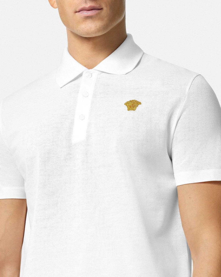 Clearance Embroidered Short-Sleeved Polo Shirt T-Shirts & Polos